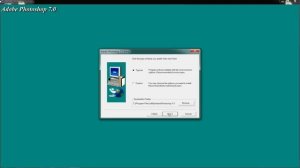 How to download and install Adobe Photoshop 7.0...