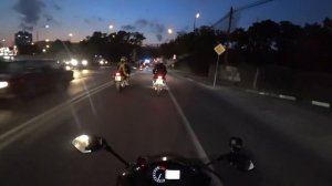 Шашки по Москве на Yamaha R1 Ночная покатуха