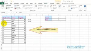 Sum Count Checked Checkboxes In Excel