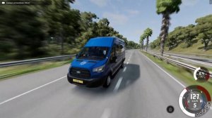 BeamNG drive ОБЗОР МОДА НА ФУРГОН FORD TRANSIT