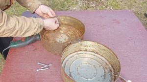 Угольный гриль из консервных банок сделал самоделку своими руками Самодельный гриль