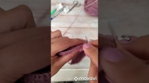 УРОК 15  Складки крючком. Курс "Вязаная одежда для кукол  и игрушек".