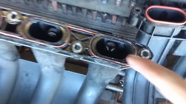 Установка впускного коллектора от m50b25 на m52b28