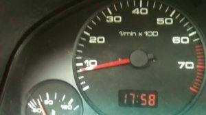 Горячий пуск Ауди 80 АВК после чистки заслонки