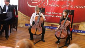 И. С. Бах – Ш. Гуно, "Ave Maria"; К. Димитреску, "Крестьянский танец". 09.03.2020