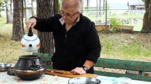 РЫБНЫЙ СУП или уха из карася в афганском казане.