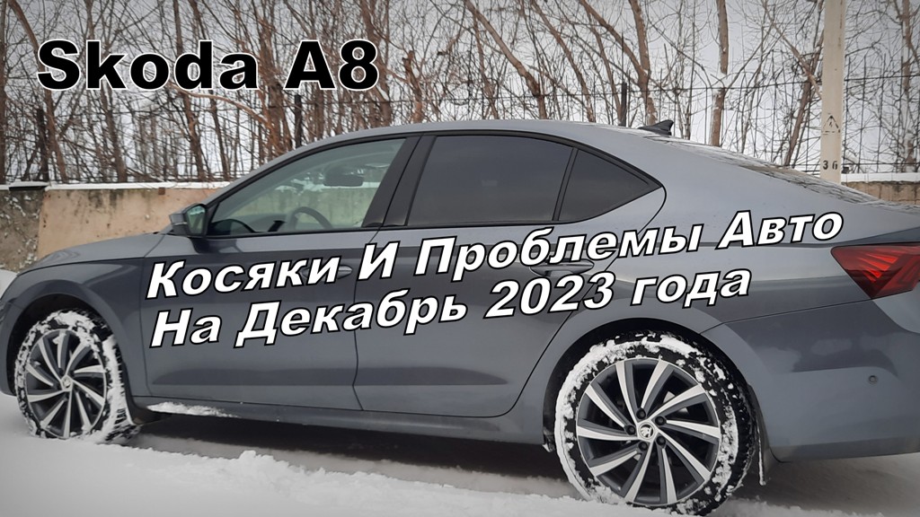 Skoda A8: Итоги По Косякам Авто на Декабрь 2023