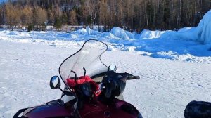 Байкал поездка на снегоходах 2022
