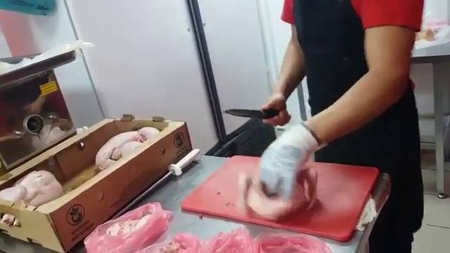 Курица как удобно резать