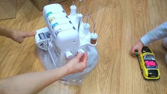 Обзор оверлока Jaguar M-4952D смотреть онлайн