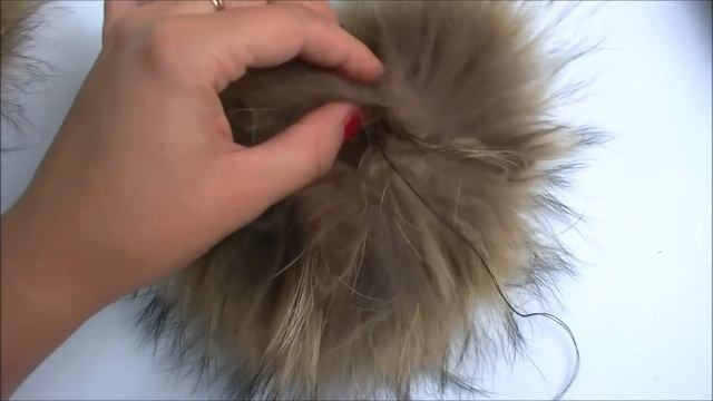 Как сделать помпон. Делаем меховой помпон сами. смотреть онлайн