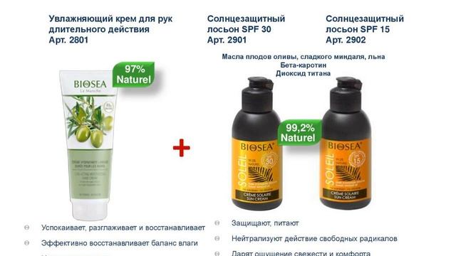 Уход за кожей рук и ног от BIOSEA