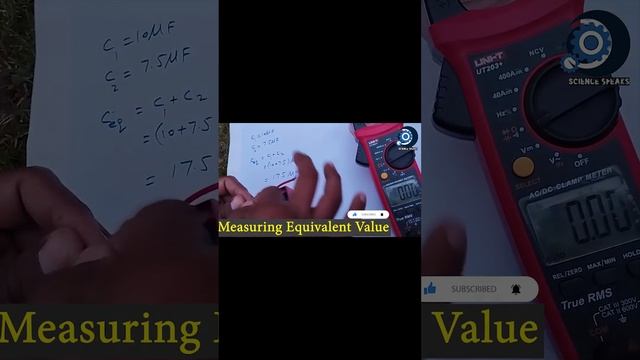 99. Measuring Equivalent Capacitance in Parallel with Digital Multimeter in Urdu/Hindi