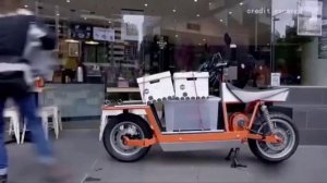 Грузовой электрический скутер