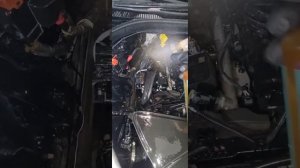 Мойка подкапотного пространства и двигателя BMW X3 G01