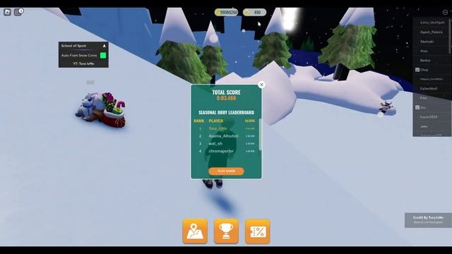 [Event❄️] Roblox School of Sport Script - Auto Farm Snow Coins (Free UGC) смотреть онлайн