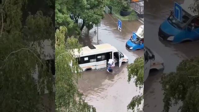 Водитель маршрутки из Одинцова на руках переносил пассажиров