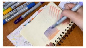 ОБЗОР НА САМЫЕ ДОРОГИЕ МАРКЕРЫ COPIC // маркеры с кисточкой