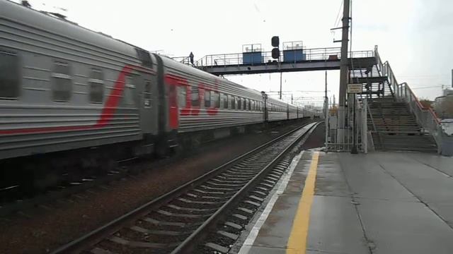 ЭП2К с Фирменным поездом "Томич" №037Н Томск — Москва смотреть онлайн