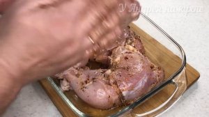КУРИНЫЕ ОКОРОЧКА ЖАРЕНЫЕ В ДУХОВКЕ. ПРОСТОЙ РЕЦЕПТ.