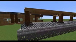 Minecraft Steam 'n Rails Monorail Showcase