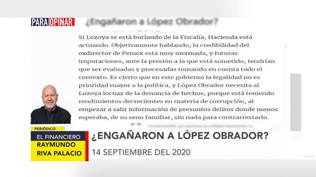 #ParaOpinar sobre la columna de Raymundo Riva Palacio смотреть онлайн