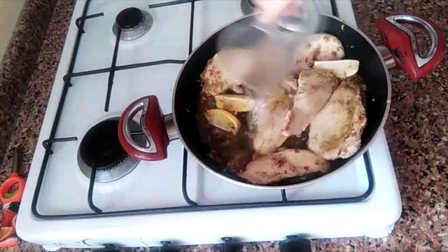 КУРОЧКА В ПИКАНТНОМ,ЛИМОННОМ СОУСЕ. смотреть онлайн