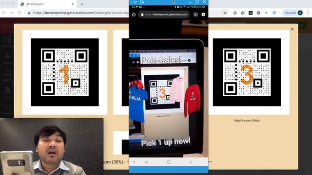Buzzbox AR Platform Demo смотреть онлайн