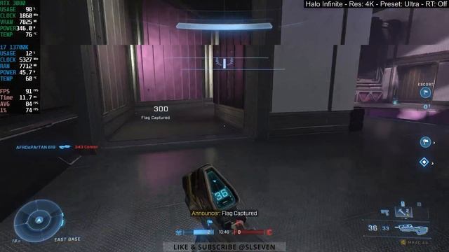 RTX 3080 | Core i7 13700K | Halo Infinite | 4K