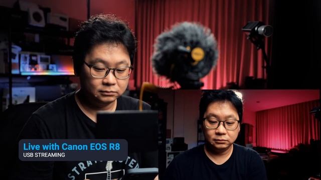Live with Canon EOS R8 USB Streaming смотреть онлайн