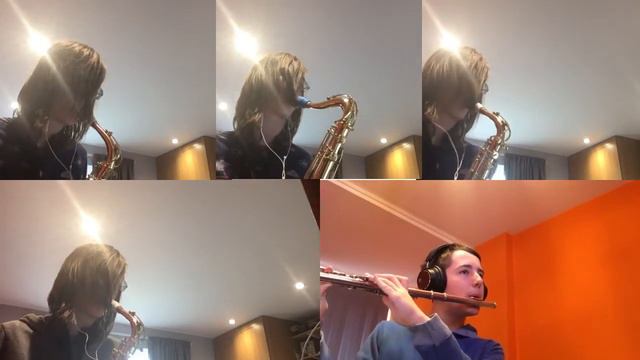 Defying Gravity - Flute & Saxophone Quartet смотреть онлайн