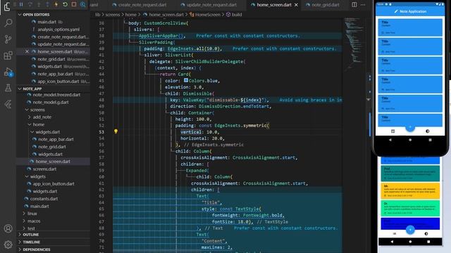 Flutter bloc pattern with rest api | CRUD Note App with Laravel + Bloc and Freezed best practice