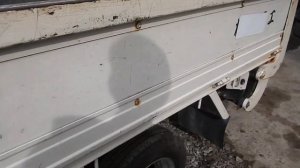 Кузов грузовой с аппарелью. Toyota Dyna LY131