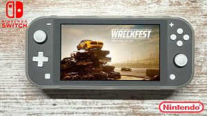 Wreckfest Nintendo Switch Lite Gameplay