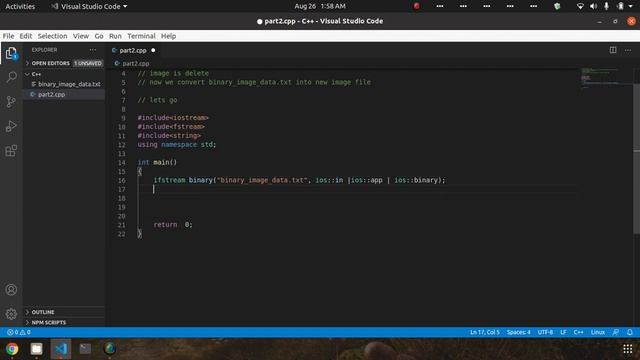 Convert Binary File into an image in C++ (2020) Part 2 #ProtoGO