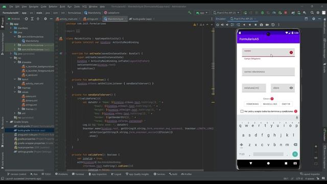 Funcionamiento de un Formulario en KOTLIN | Dispositivos Moviles | 19/05/2023 смотреть онлайн
