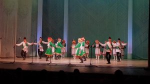 «Унчо сӱан»  куштымаш. «Эр кече» ден «Яндар памаш» ансамбль-влак