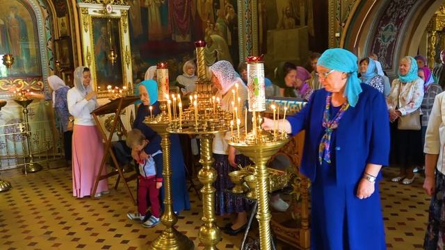 День иконы Казанской Божией Матери - Ильинский храм Серпухов 2020 смотреть онлайн