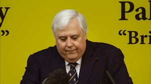 PALMER UNITED PARTY - Clive Palmer - post 2013 Budget speech  15 05 2013