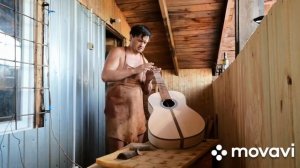 Подготовка гитары к покраске.