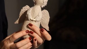 Пасхальный ангел из папье-маше: мастер-класс
