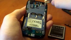 Разборка Samsung Galaxy Y Duos