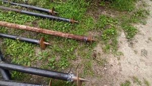 Изготовление винтовых свай из литых наконечников