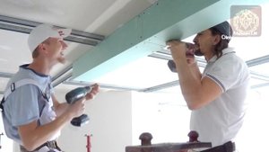 Монтаж фрезерованного короба, из гипсокартона, на потолок как сделать, советы