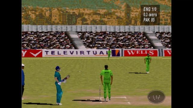 Brian Lara Cricket 99 Gameplay - Old PC Gameplay