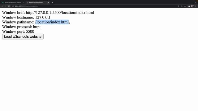#104 JavaScript Bangla Tutorial | JS Window location | BOM Tutorial   4