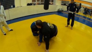 Arm Cross - Cross Choke from Butterfly Guard