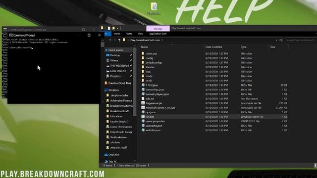 How To Make A Modded Server in Minecraft 1.16.2 (Make A 1.16.2 Forge Server!) смотреть онлайн