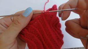 обвязка края изделия полым шнуром по кругу