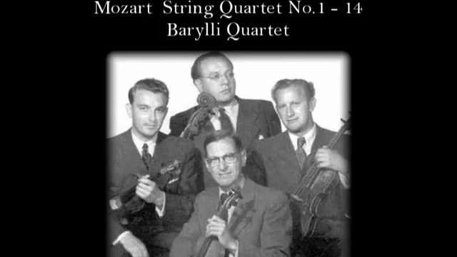 Mozart - String Quartet No. 1 - 14, Barylli Quartet смотреть онлайн
